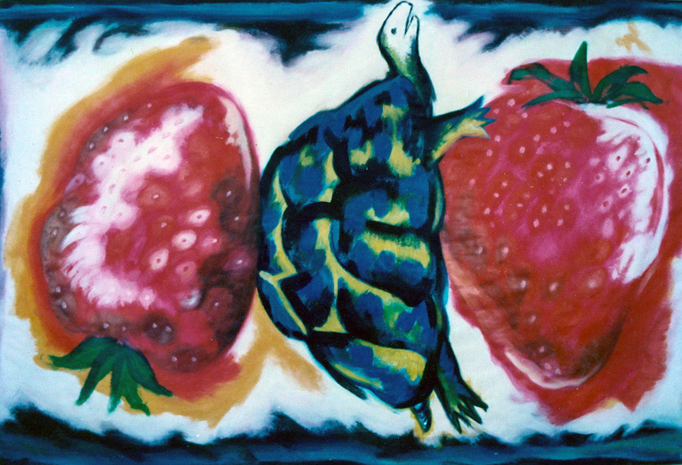 Title: Sandwich
Materials: Acrylic on paper
Size: 150x250 cm
Year: 1986